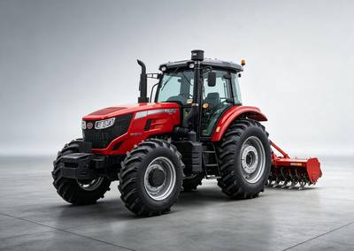 ⚙️ Grain Screener & Processing — Chinese Self-propelled Forage Harvester 