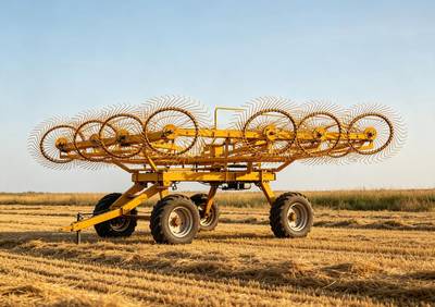 ⚙️ Grain Screener & Processing — Trailed Wheel Rake, Disc Rake, Hay Gathe