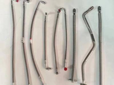 Excavator Spare Parts — Stainless Steel Braided Corrugated Hose,