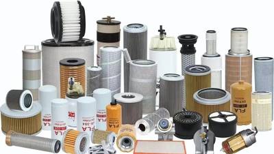 Excavator Spare Parts — Hydraulic Filter, Air Filter, Oil Filter