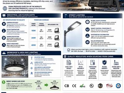 LED Lighting — 1. Chinese Mainstream LED Lighting Produ