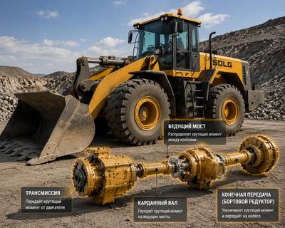 Wheel Loader Spare Parts — LiuGong CLG850H Wheel Loader  