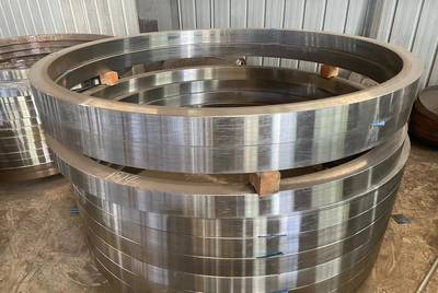 Drum Rollers & Bearings — Mixer Drum Riding Ring / Support Ring fo