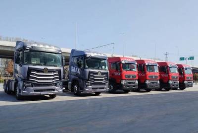 HOWO MAX Tractor — Premium long-haul tractor: flat-floor hi